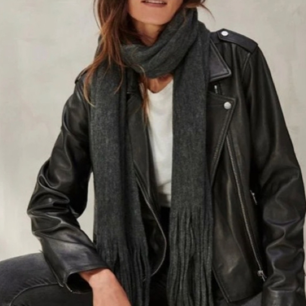LUCKY BRAND FRINGE SCARF